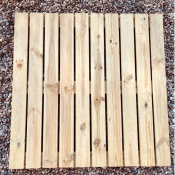 Podest drewniany gładki...