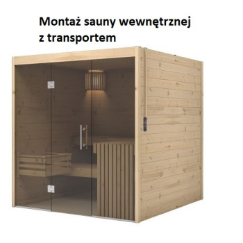 Montaż sauny wewnętrznej z...
